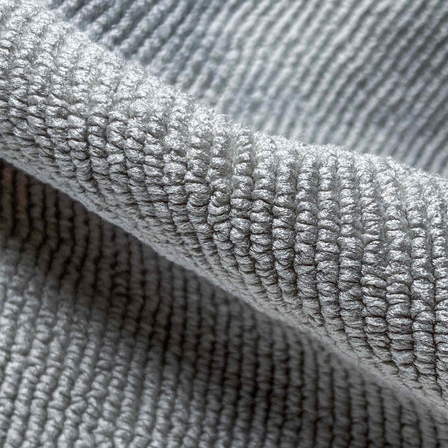 Edgeless Pearl Microfiber Coating Towel Product Image Up Close Fibers
